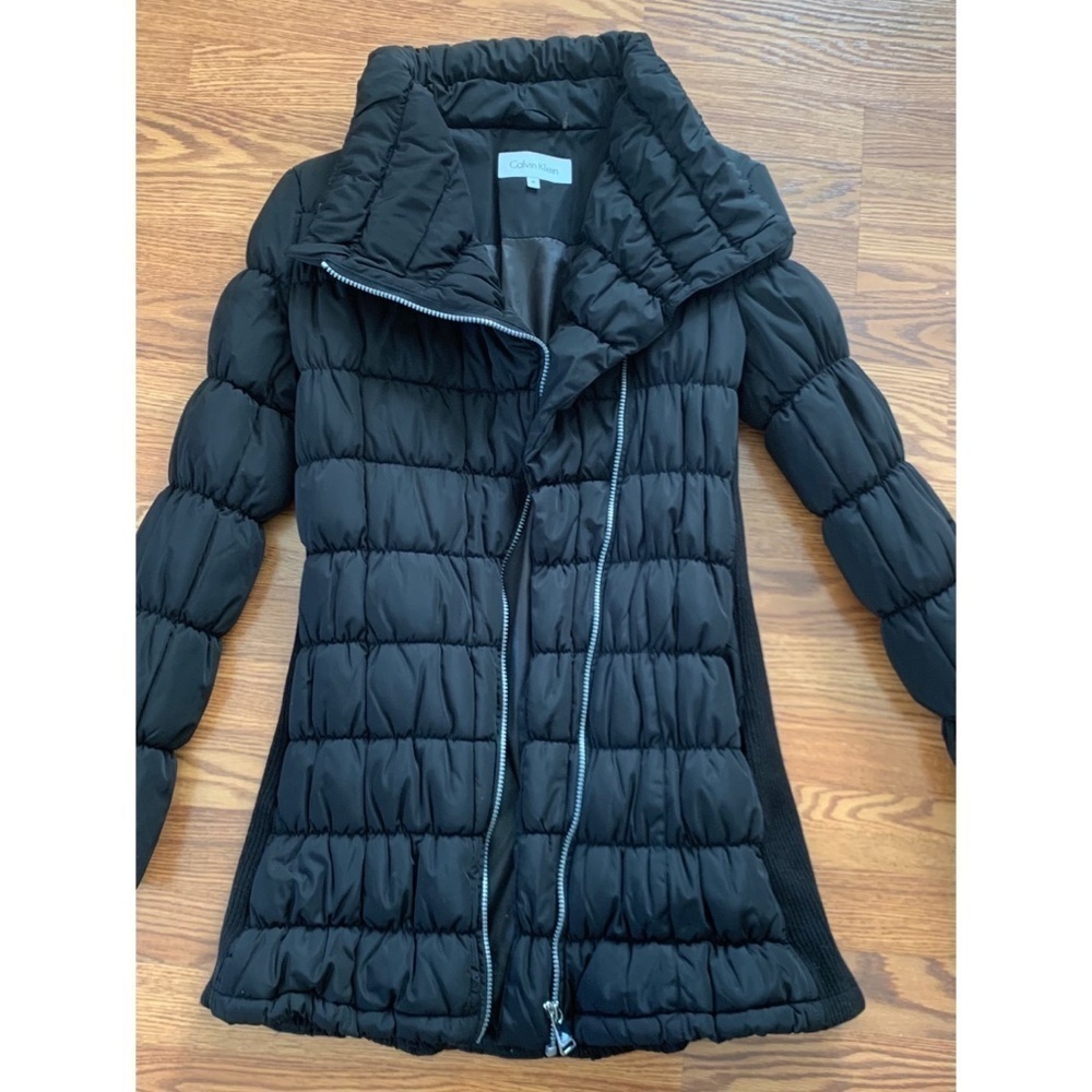 CALVIN KLEIN Medium women’s Black winter coat jacket